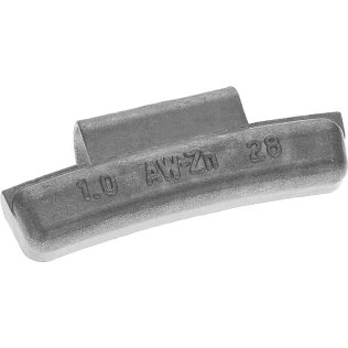  AWZ Series Zinc Clip-On Wheel Weight 1-3/4oz - KT15028