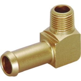  Brass Fuel Line Male Pipe Elbow 90° 1/4" - 84452