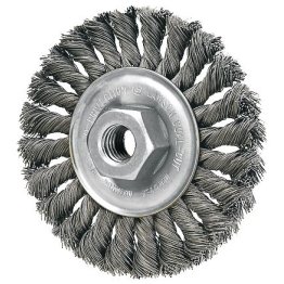Regency® Bevel Brush Knot-Type Wire Wheel 4" - 54607