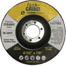 Fasttt-Grind™ Premium Ceramic Grinding Disk 4-1/2" - 1507062