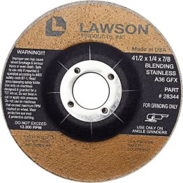  Cotton Fiber Premium Grinding Wheel 4-1/2" - 28344
