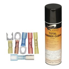  Heat Shrink Terminal Assortment and Total Rubber Clean - 1618742