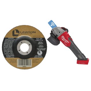  Milwaukee® M18 FUEL™ 4-1/2" / 5" Braking Grinder (Tool Only) with 4-1/ - 1633649