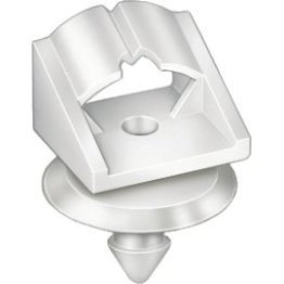  Rocker Molding Clip Nylon White 14 x 14mm - 1371980