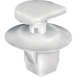  Tail Light Clip Nylon White 13 x 13mm - 1457534