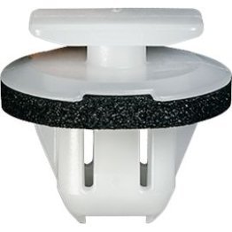  Fender Molding Clip with Sealer Nylon White - 1468637