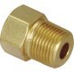  Inverted Flare Connector Brass 1/4-18 x 3/8" - 5233
